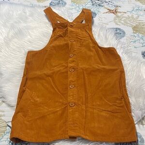 The Children's Place Orange Corduroy Button-Down jumper